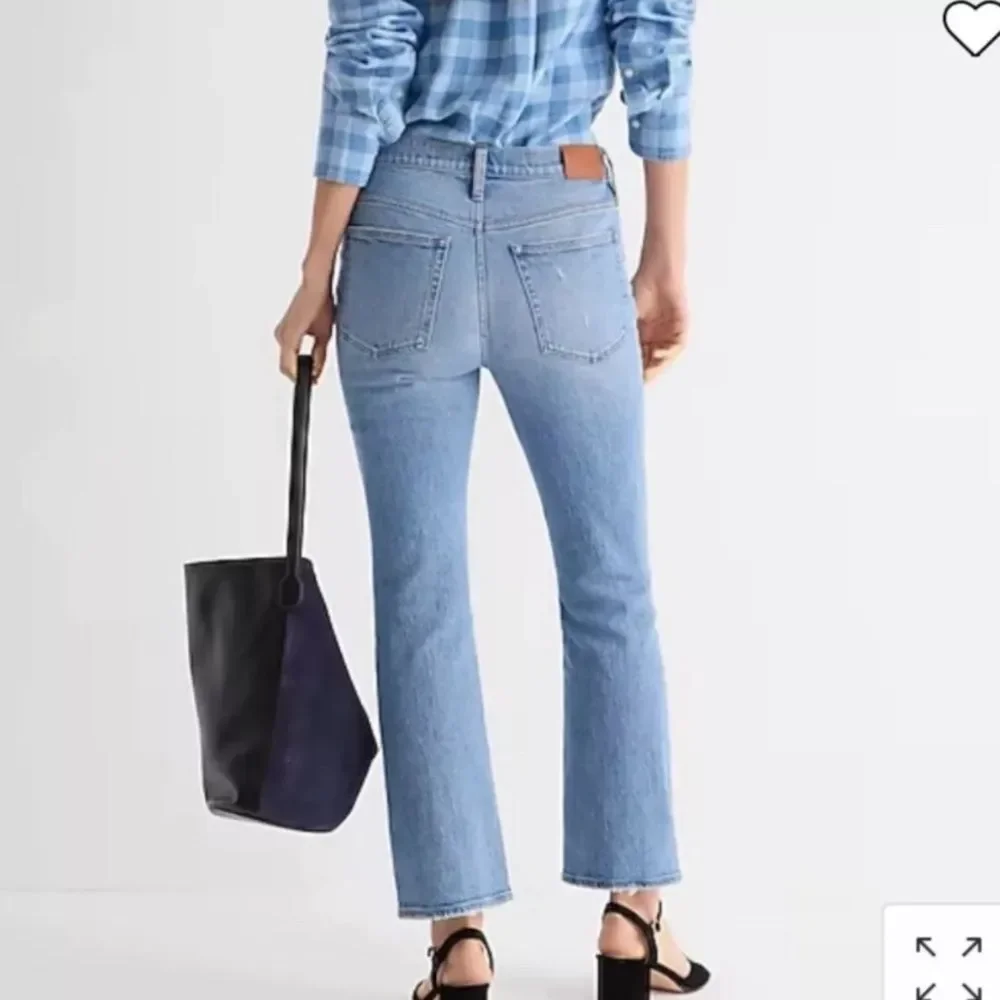 J. Crew Demi Boot Crop Jeans‎ Size 29T Tall Denim